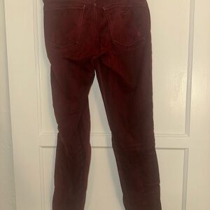 Guess Burgundy Jeans